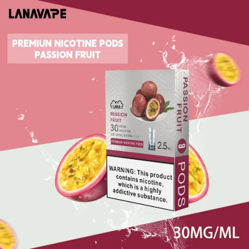【老冰棍味】LANA電子煙透明發光煙彈 